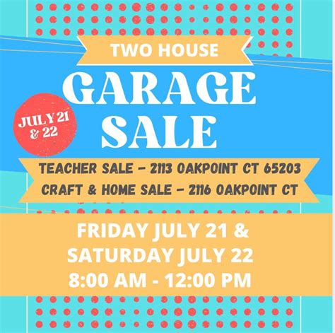 garage sales found around Jefferson City, Missouri. . Garage sales in jefferson city mo